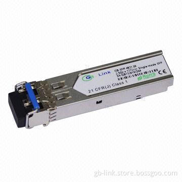 2.5Gbps 1,310nm Single Mode SFP Transceiver, Supports Digital Diagnostic Monitoring Interface